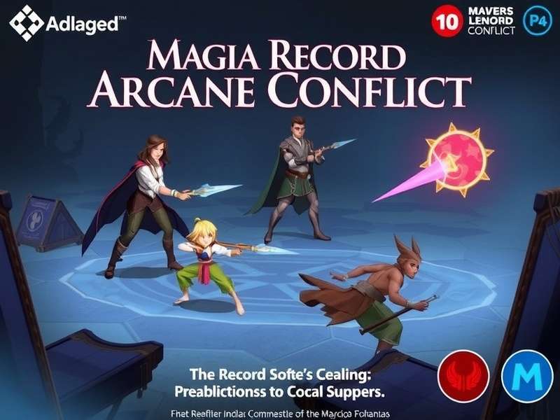 Magia Record Arcane Conflict Game Cover